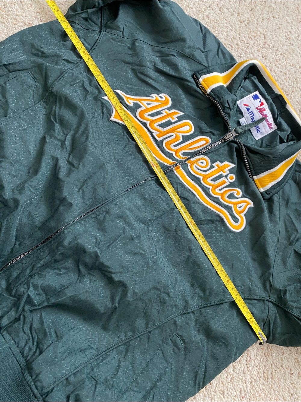 Vintage Majestic Oakland A’s Dugout Jacket. NWOT. L. - Picture 7 of 9